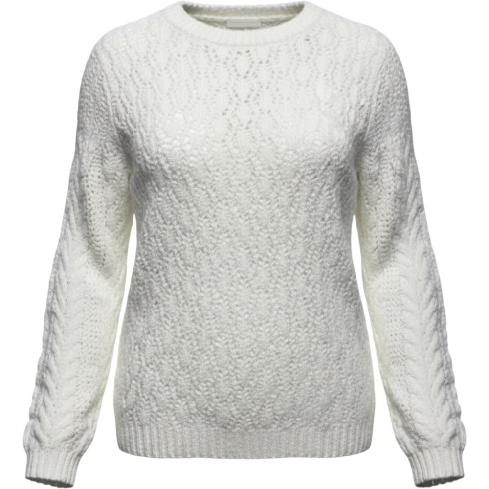 Vintage‎ Pour Plus le Chic 100% Cotton Crochet Sweater Size XL Coastal Grandma